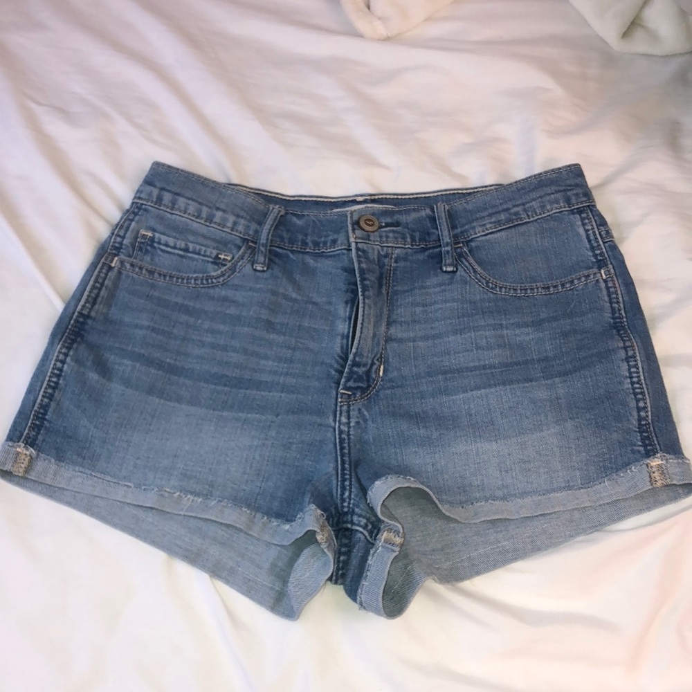 High rise shorts